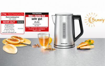 Wasserkocher WK 3000 – superschnell & ausgezeichnet
